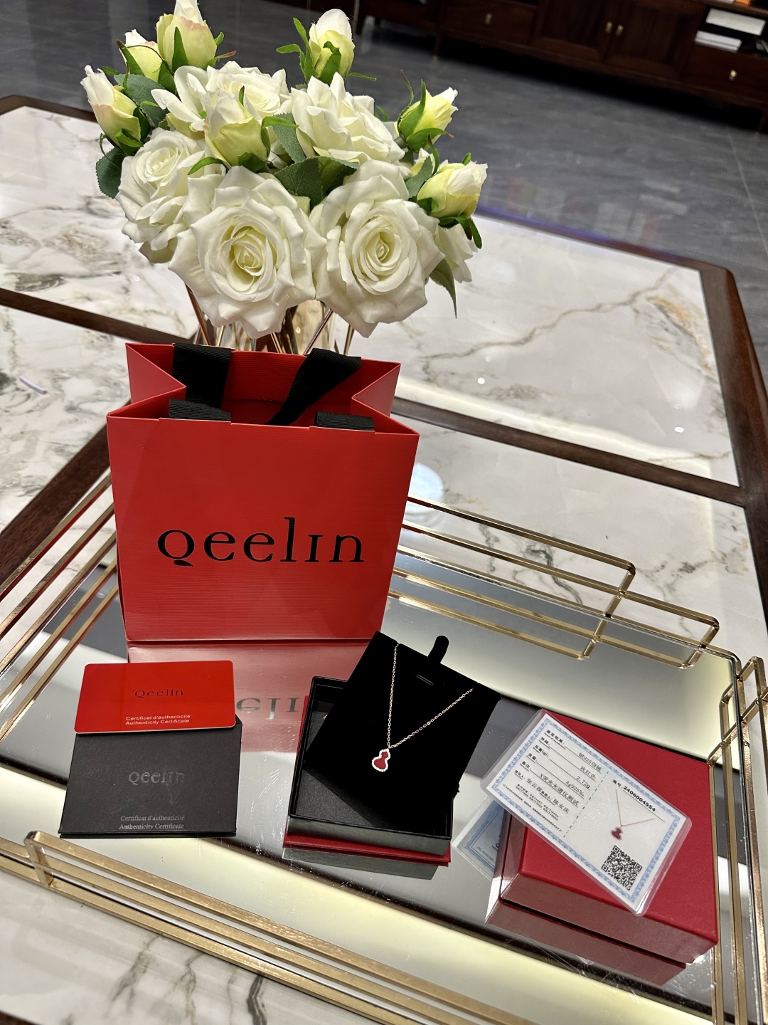 QEELIN jewelry model 08